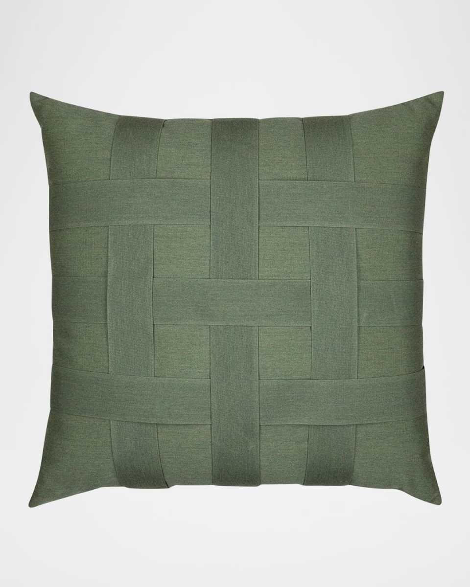 Basketweave Pillow, 20" Square